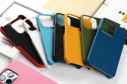 Classic Leather Protective iPhone Case