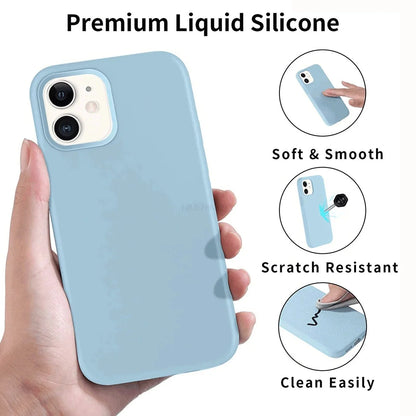 Liquid Silicone Protective iPhone Case