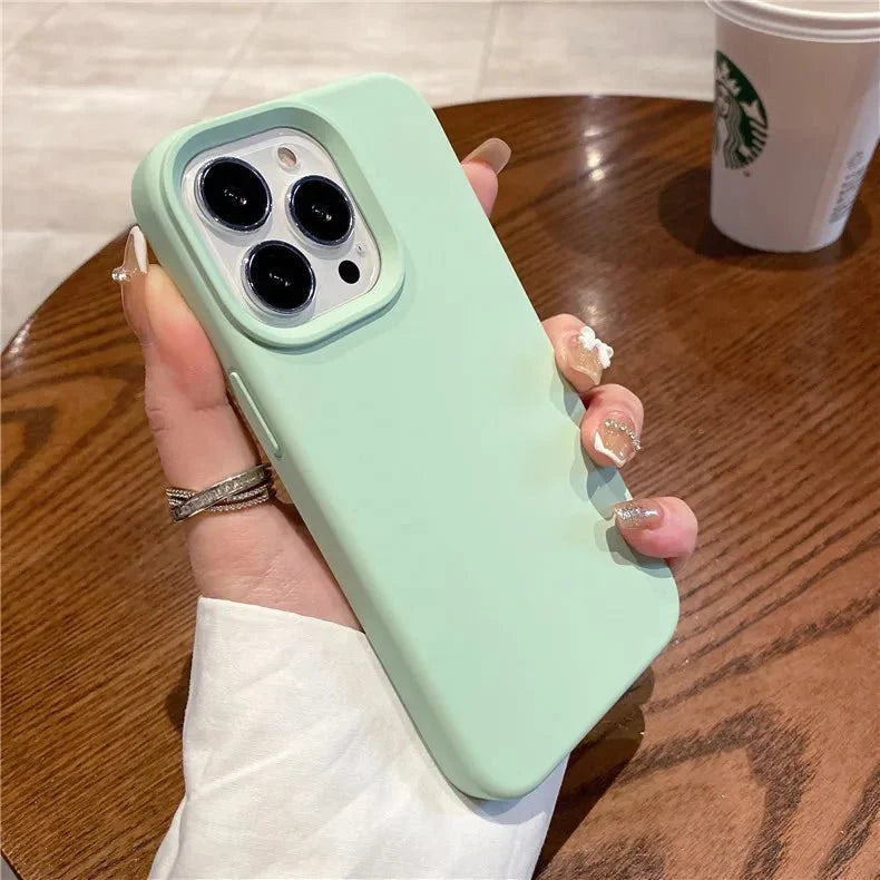 Liquid Silicone Protective iPhone Case