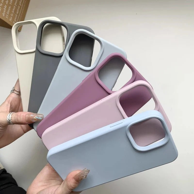 Liquid Silicone Protective iPhone Case