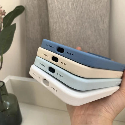 Liquid Silicone Protective iPhone Case