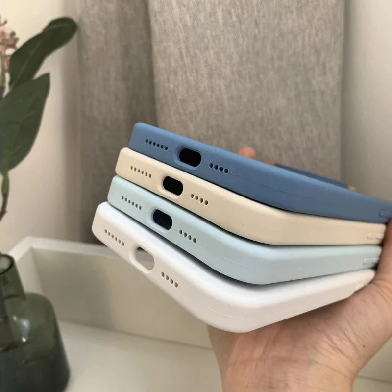 Liquid Silicone Protective iPhone Case