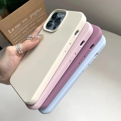Liquid Silicone Protective iPhone Case