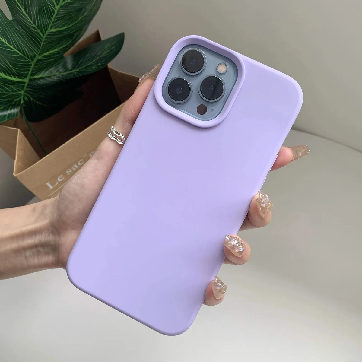 Liquid Silicone Protective iPhone Case