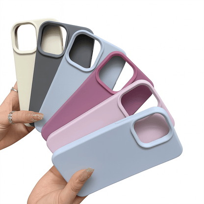 Liquid Silicone Protective iPhone Case