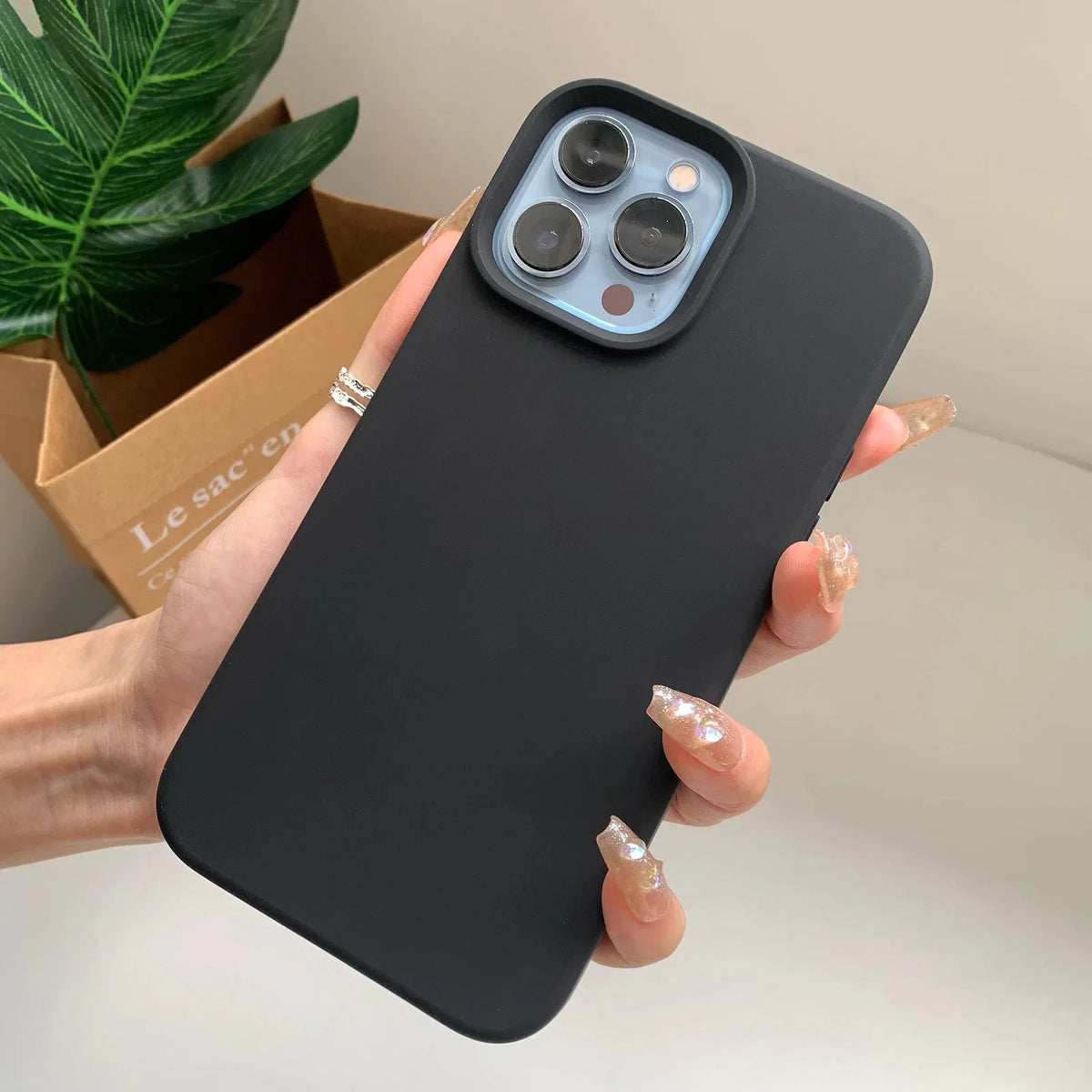 Liquid Silicone Protective iPhone Case