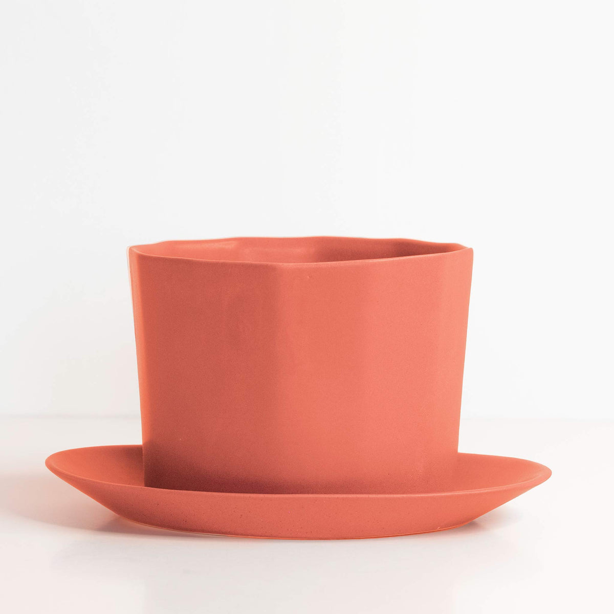 Handmade Oval Porcelain Planter