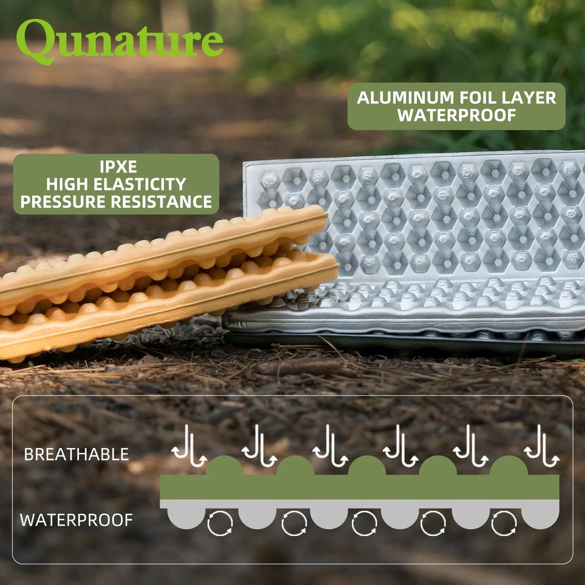 Lightweight Folding Camping Seat Pad