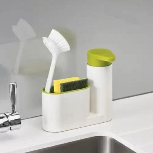 3-in-1 Sink Soap Dispenser & Sponge Organizer